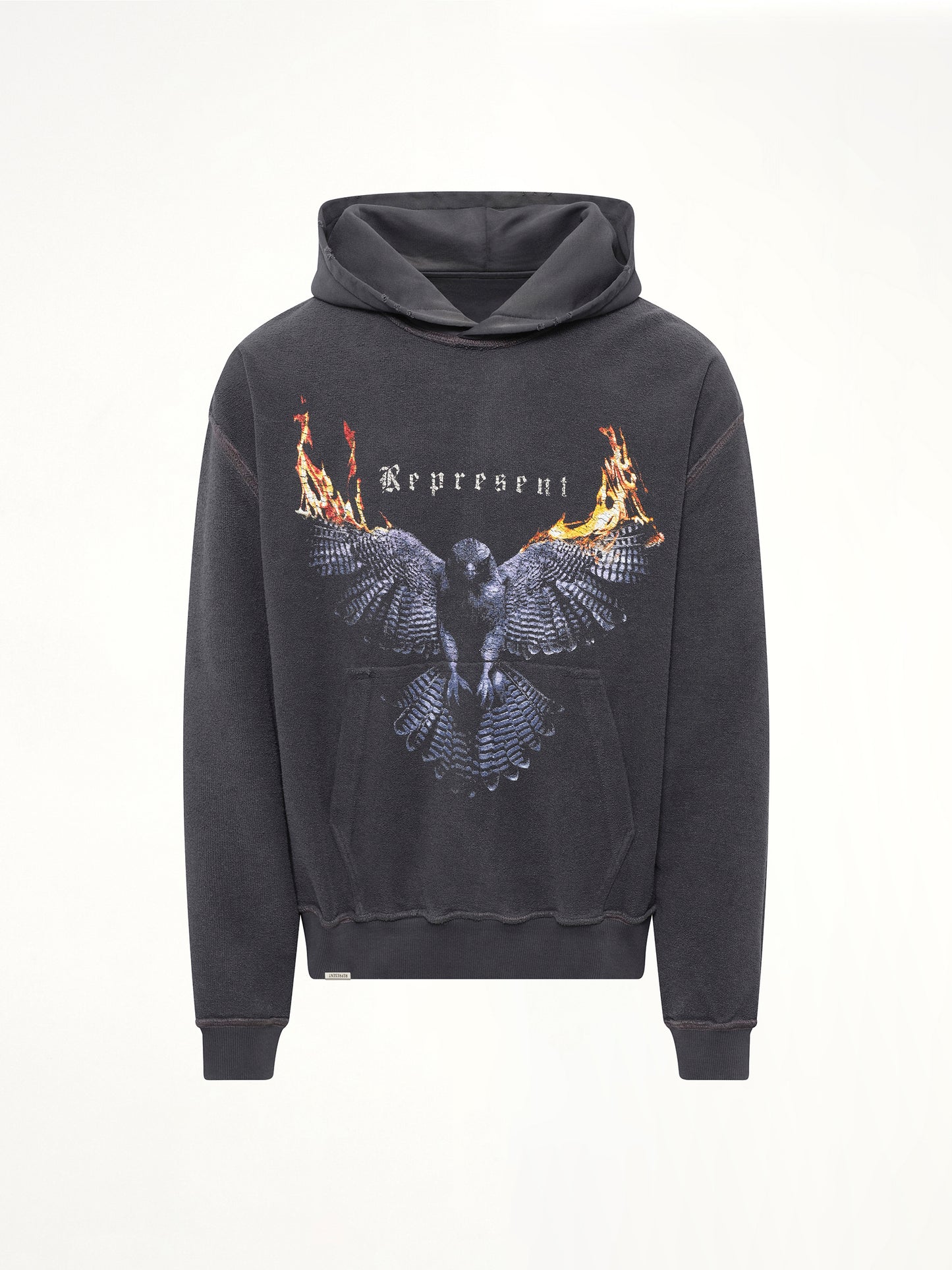 Reversible Living Legacy Falcon Hoodie in Sun Fade Grey