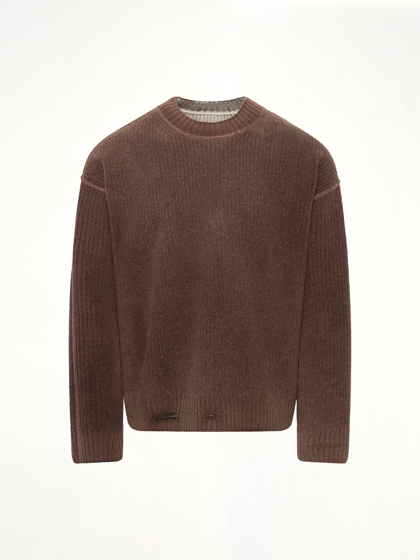 Reversible Fade Out Knit in Nero