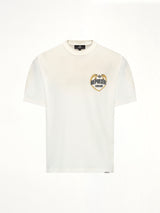 Represent Angel Border T-Shirt in Washed Ecru