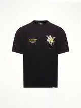 ジェットブラックのレガシー・チェラブスTシャツ
