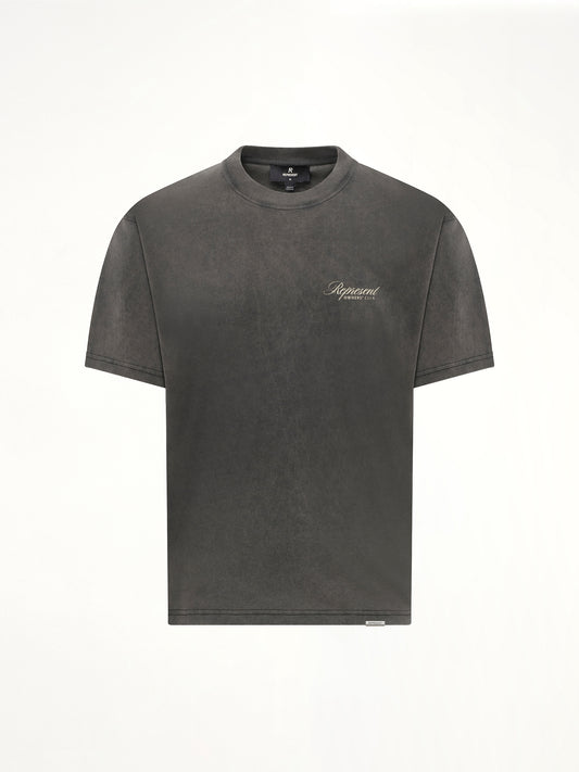 Represent Owners Club Script T-Shirt in Vintage Grey