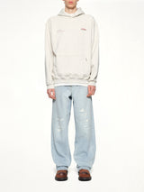 Patron of The Club Hoodie in Cream Marl