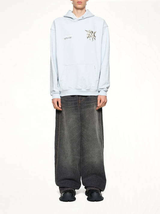 Represent Legacy Cherubs Hoodie in Cloud