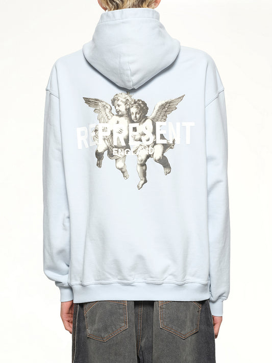 Represent Legacy Cherubs Hoodie in Cloud