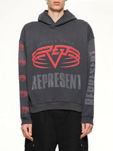 Represent Living Legacy Tour Hoodie in Sun Fade Grey