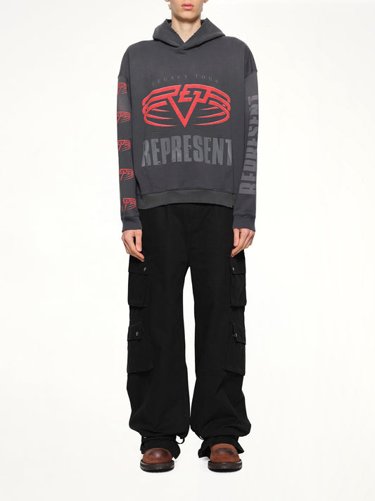 Represent Living Legacy Tour Hoodie in Sun Fade Grey