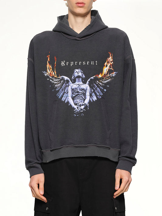 Represent Living Legacy Tour Hoodie in Sun Fade Grey