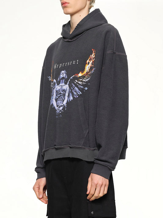Represent Living Legacy Tour Hoodie in Sun Fade Grey