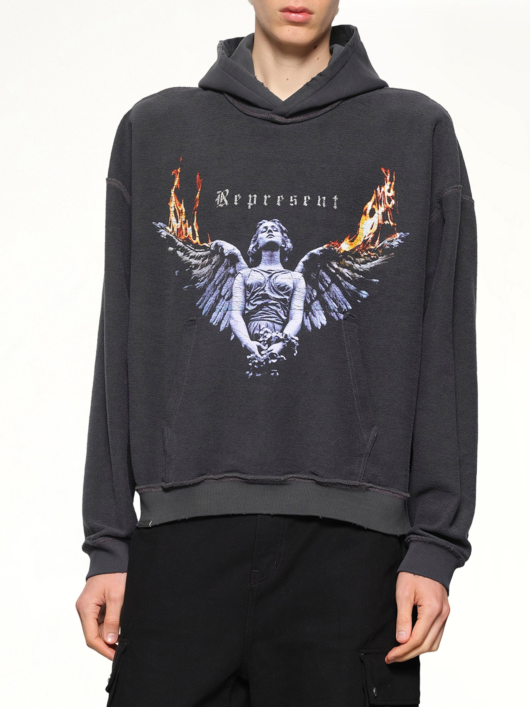 Represent Living Legacy Tour Hoodie in Sun Fade Grey