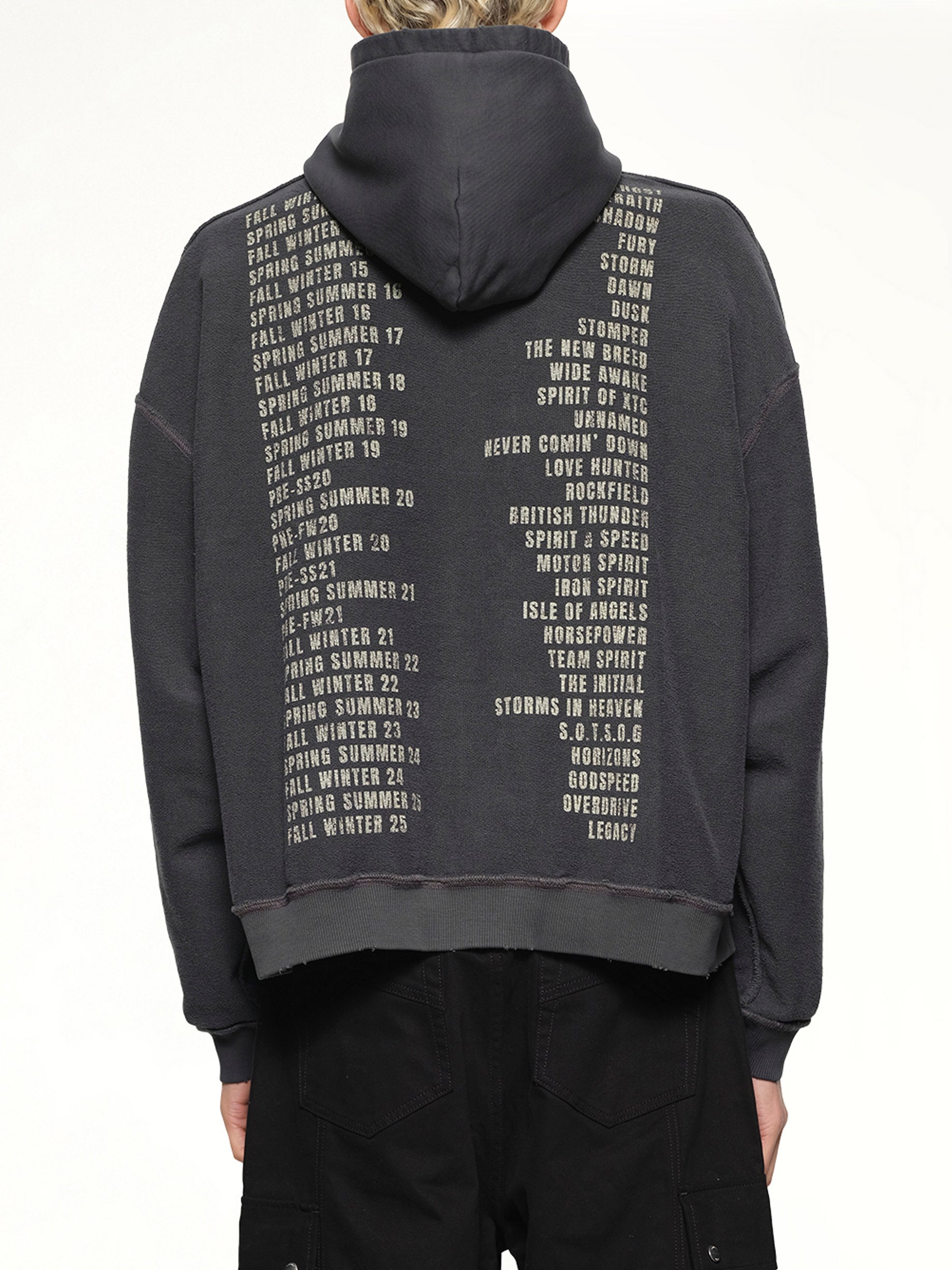 Represent Living Legacy Tour Hoodie in Sun Fade Grey