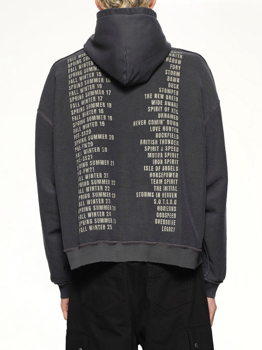 Represent Living Legacy Tour Hoodie in Sun Fade Grey