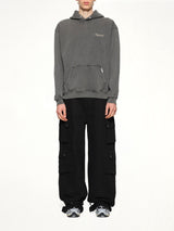Represent Owners Club Script Hoodie in Vintage Grey