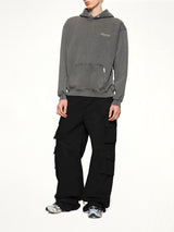 Represent Owners Club Script Hoodie in Vintage Grey