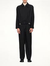 Belted Jacket in Black