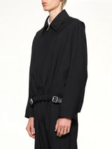 Belted Jacket in Black
