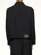 Belted Jacket in Black