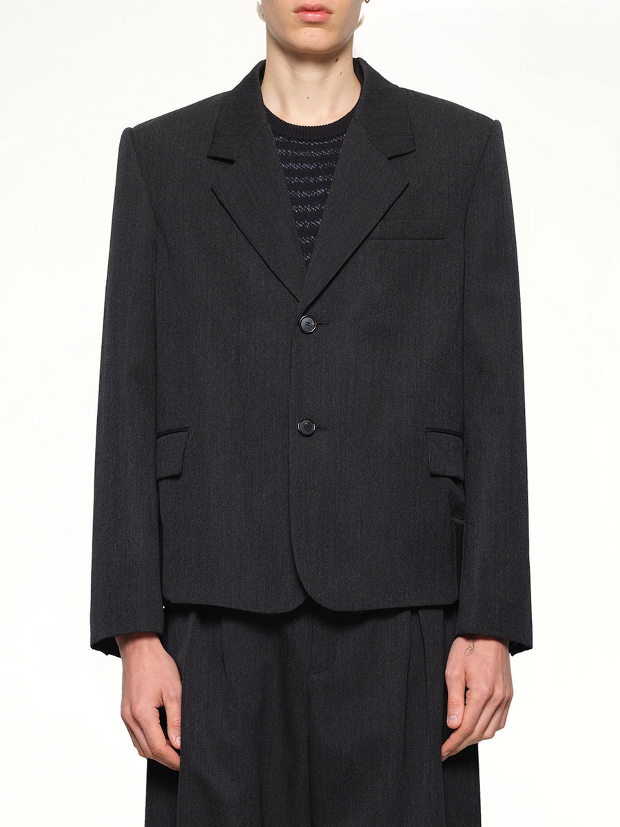 Wool Jacket in Grey