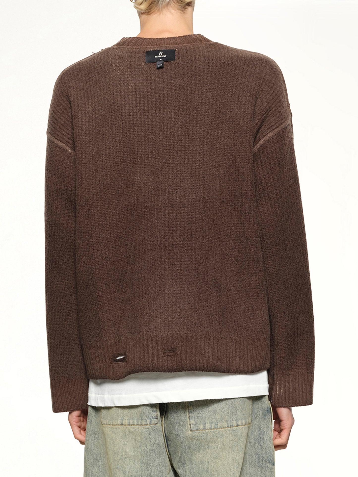 Reversible Fade Out Knit in Nero