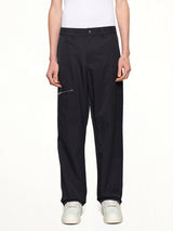 Nylon Workwear Pant in Jet Black