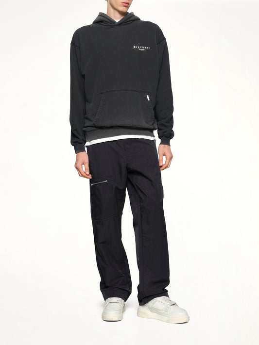 Nylon Workwear Pant in Jet Black