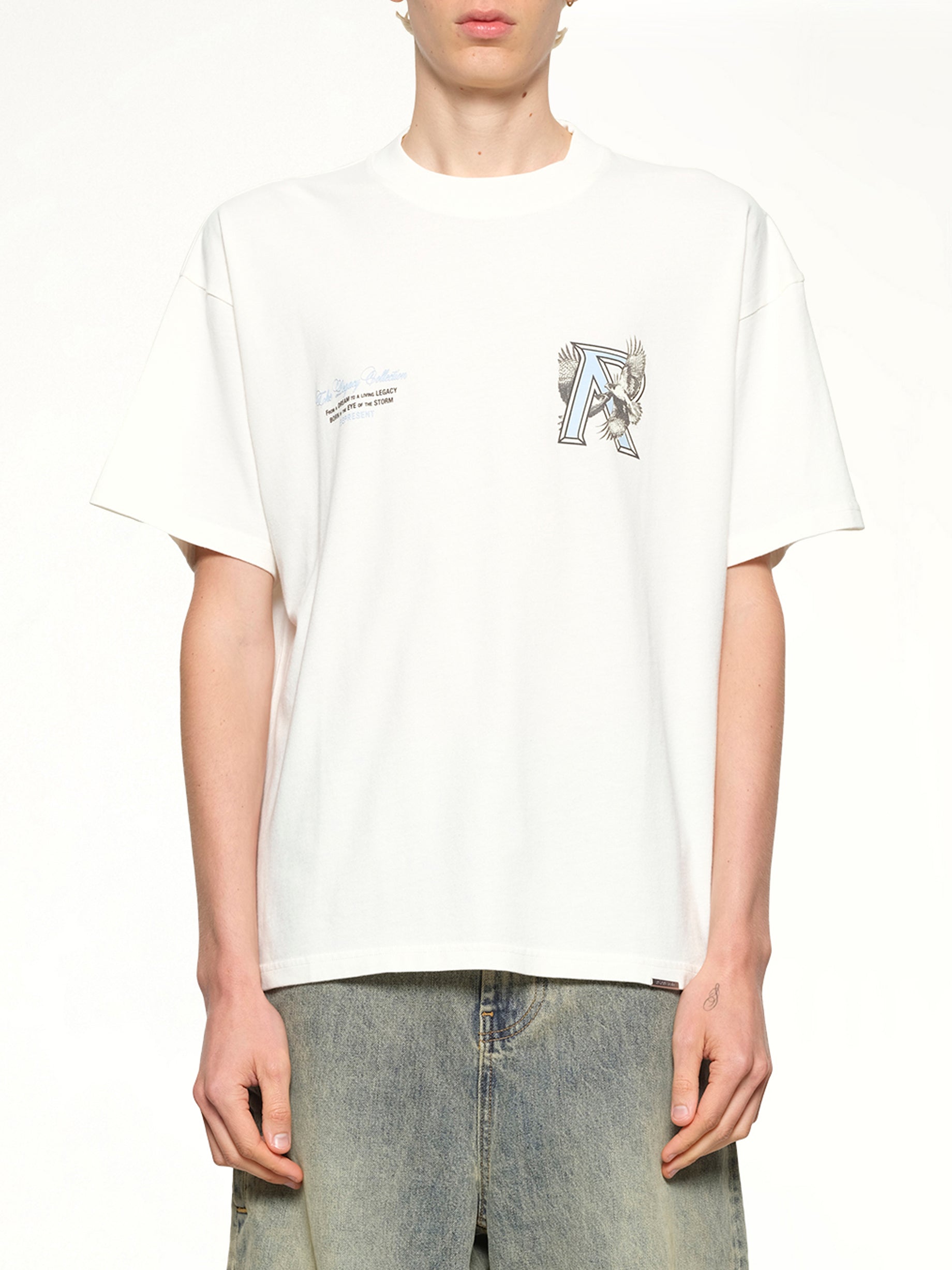 Legacy Falcon T-Shirt in Flat White