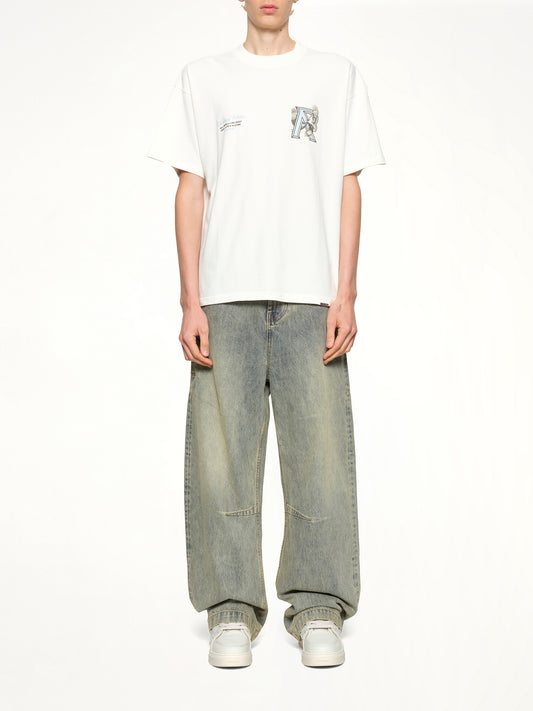 Legacy Falcon T-Shirt in Flat White