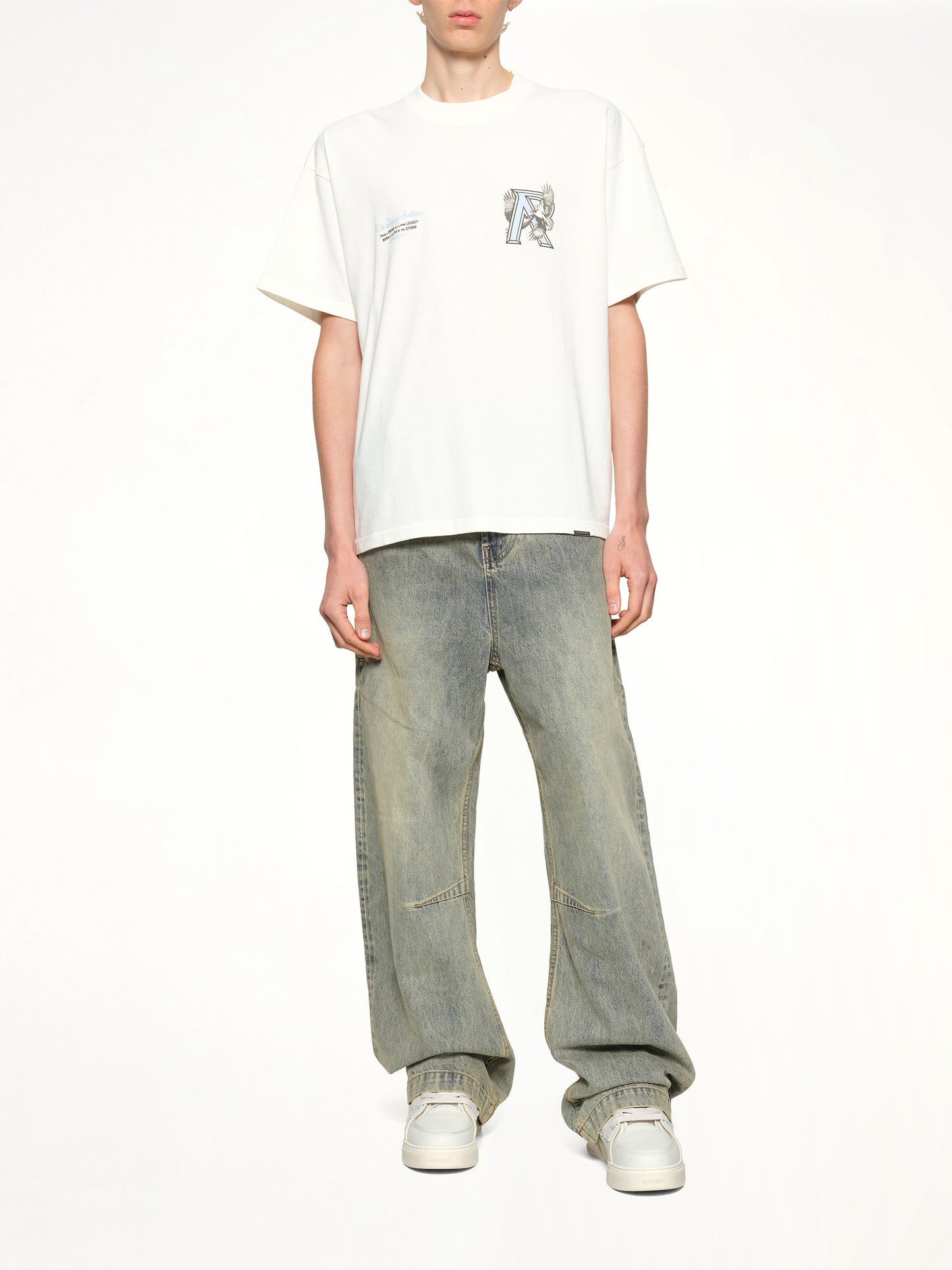 Legacy Falcon T-Shirt in Flat White