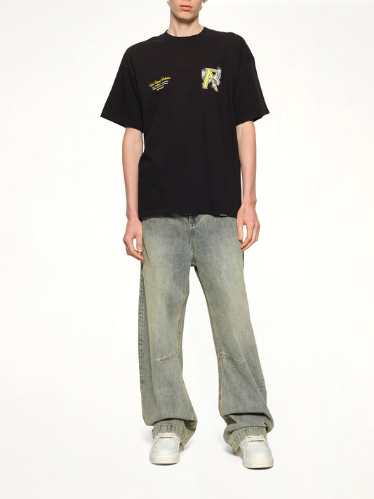 Legacy Falcon T-Shirt in Jet Black