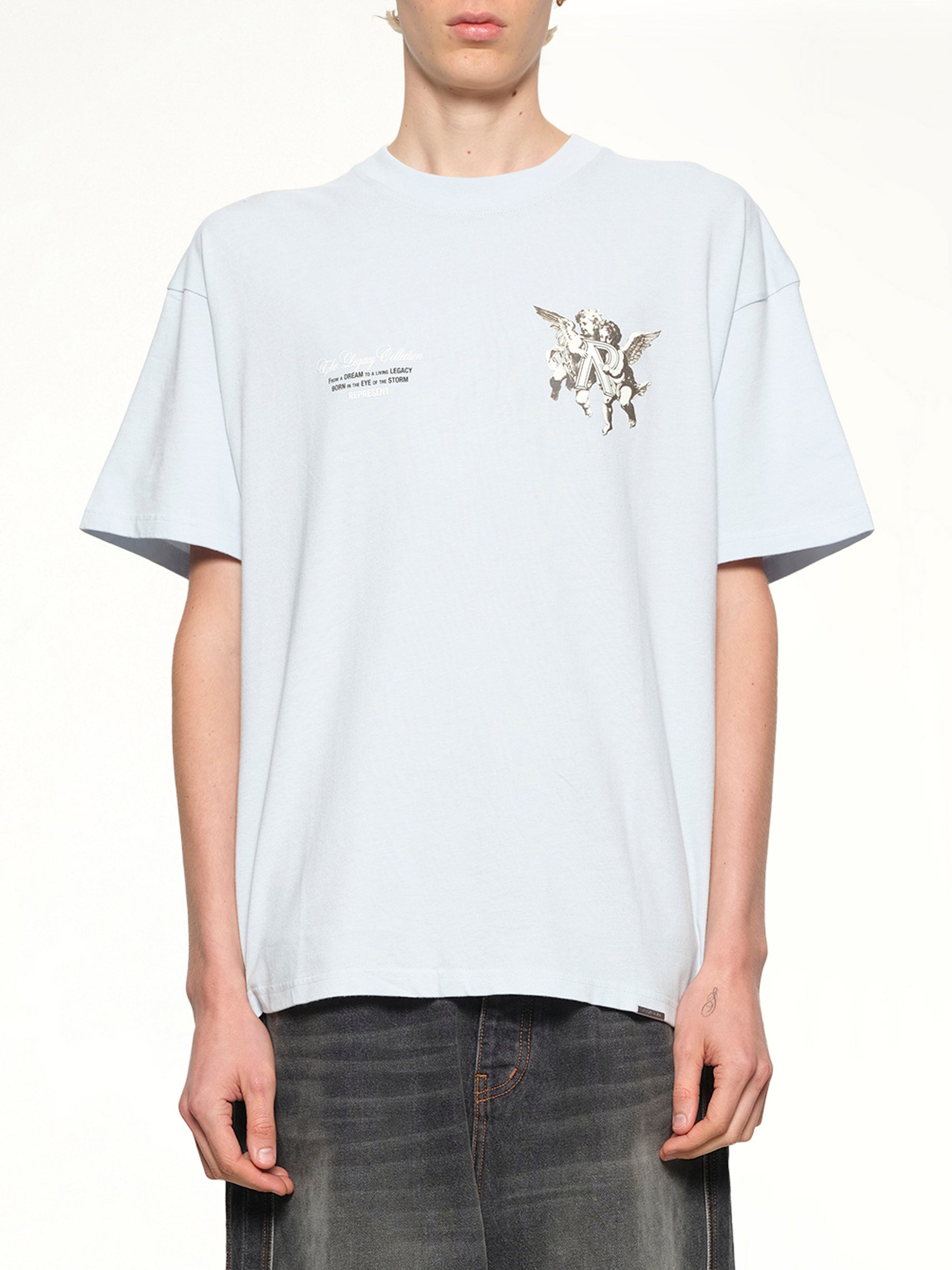 Represent Legacy Cherubs T-Shirt in Cloud