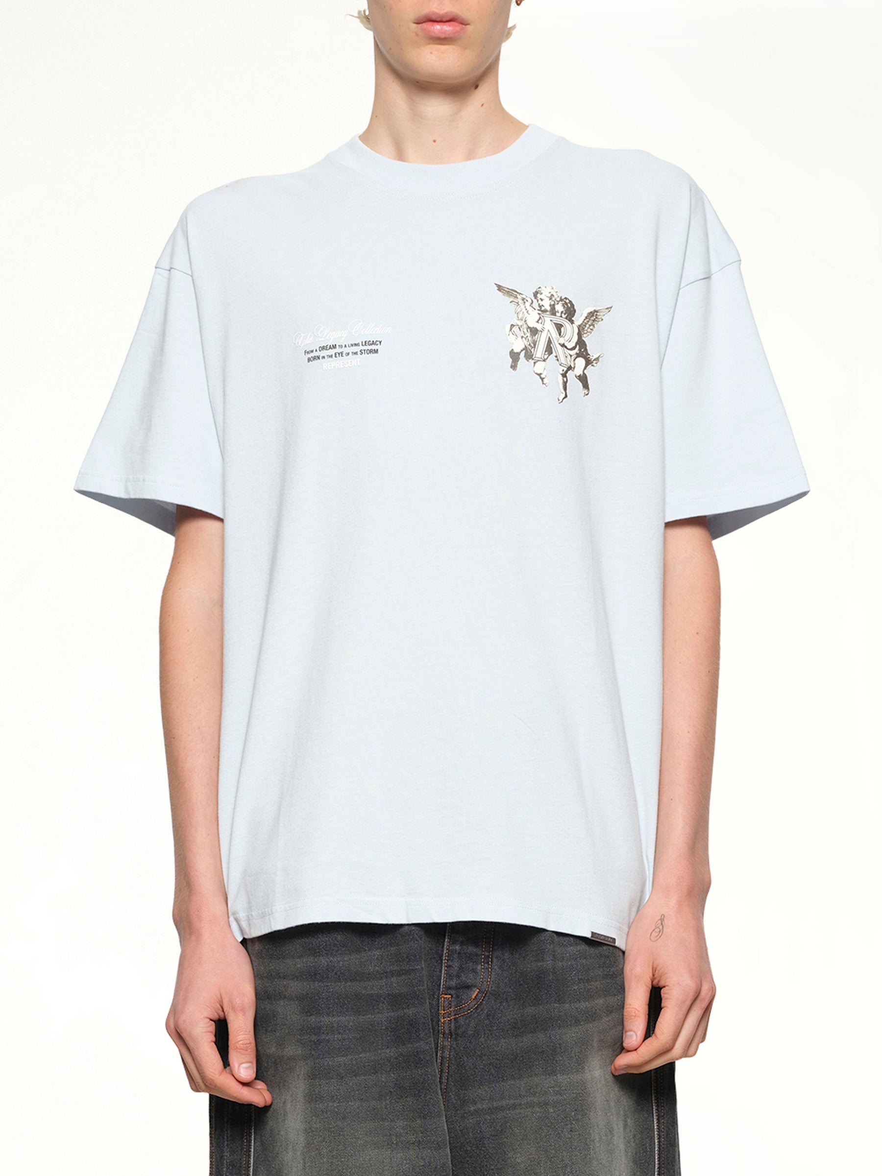 Represent Legacy Cherubs T-Shirt in Cloud