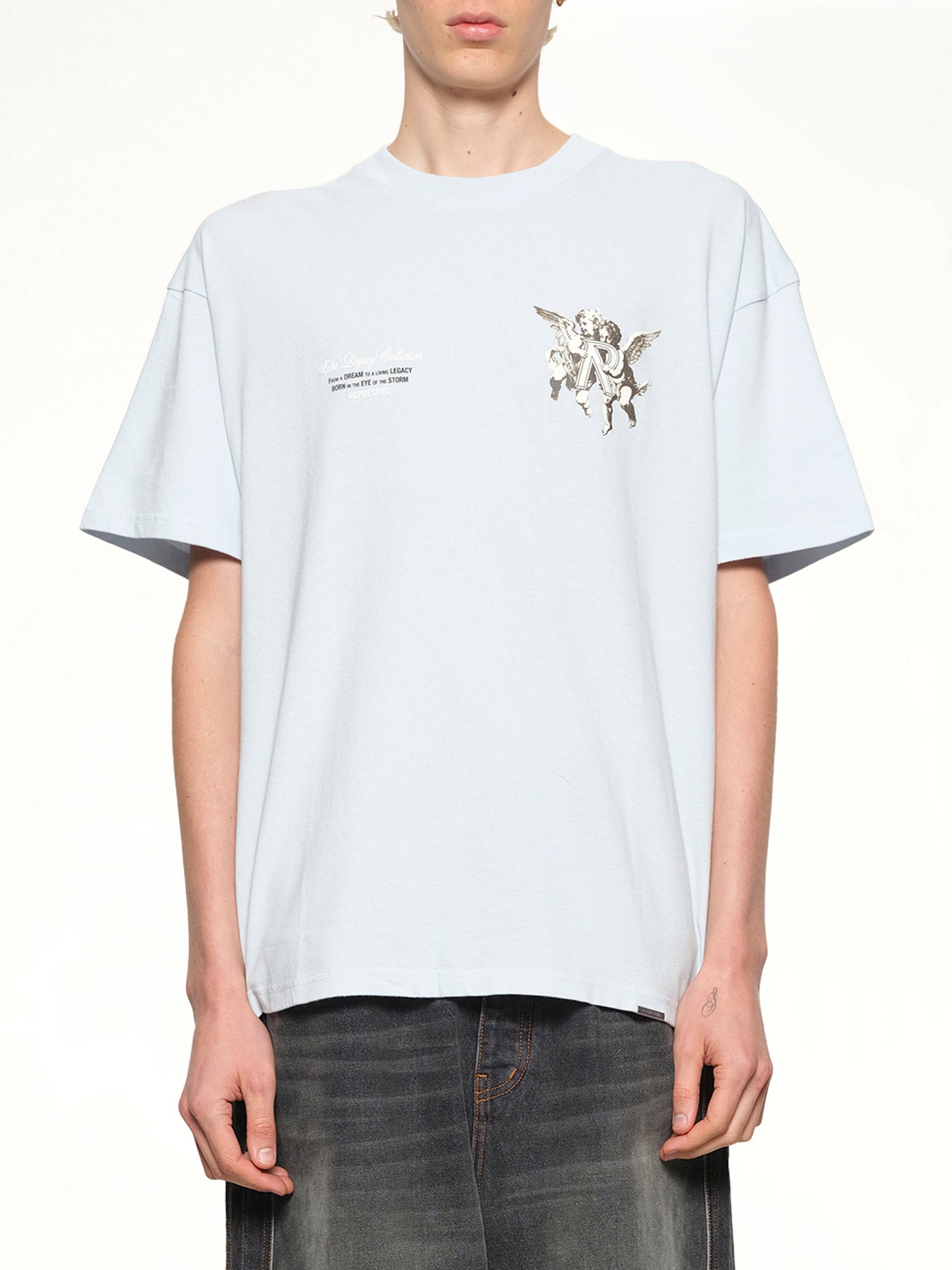 Represent Legacy Cherubs T-Shirt in Cloud