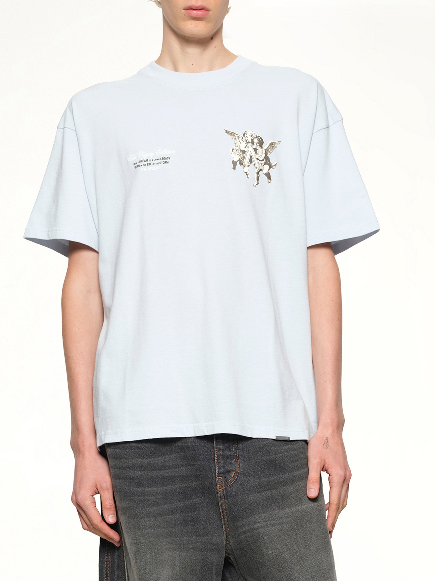 Represent Legacy Cherubs T-Shirt in Cloud