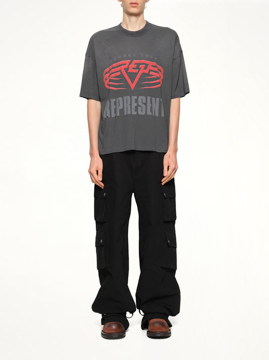 Represent Living Legacy T-Shirt in Sun Fade Grey