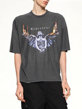 Represent Living Legacy T-Shirt in Sun Fade Grey