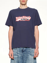 青のオートリー x メゾンキツネTシャツ