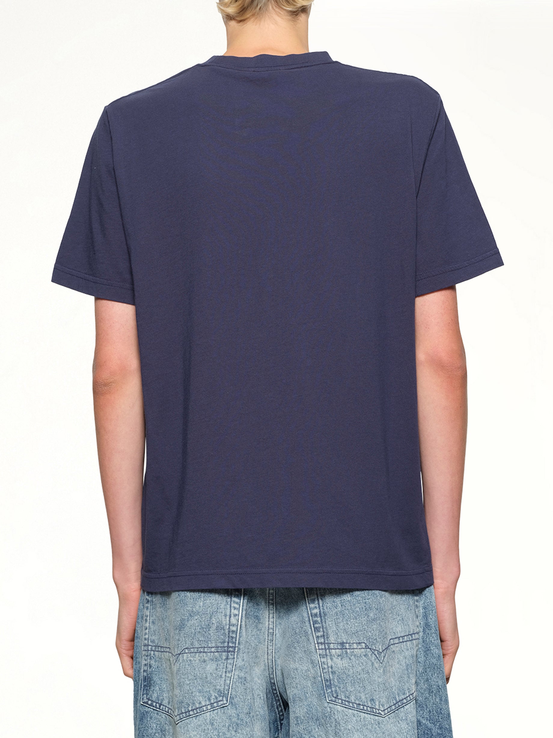 青のオートリー x メゾンキツネTシャツ