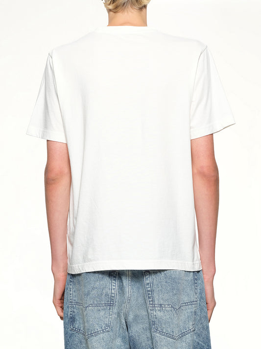 Autry x Maison Kitsune T-Shirt in White