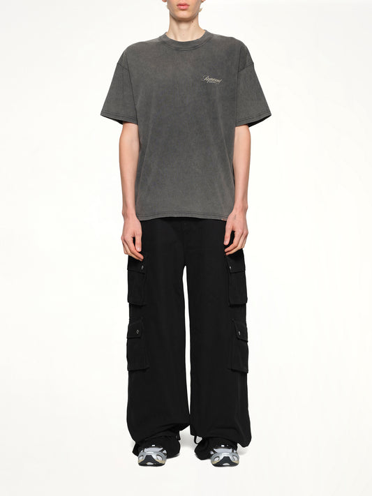 Represent Owners Club Script T-Shirt in Vintage Grey