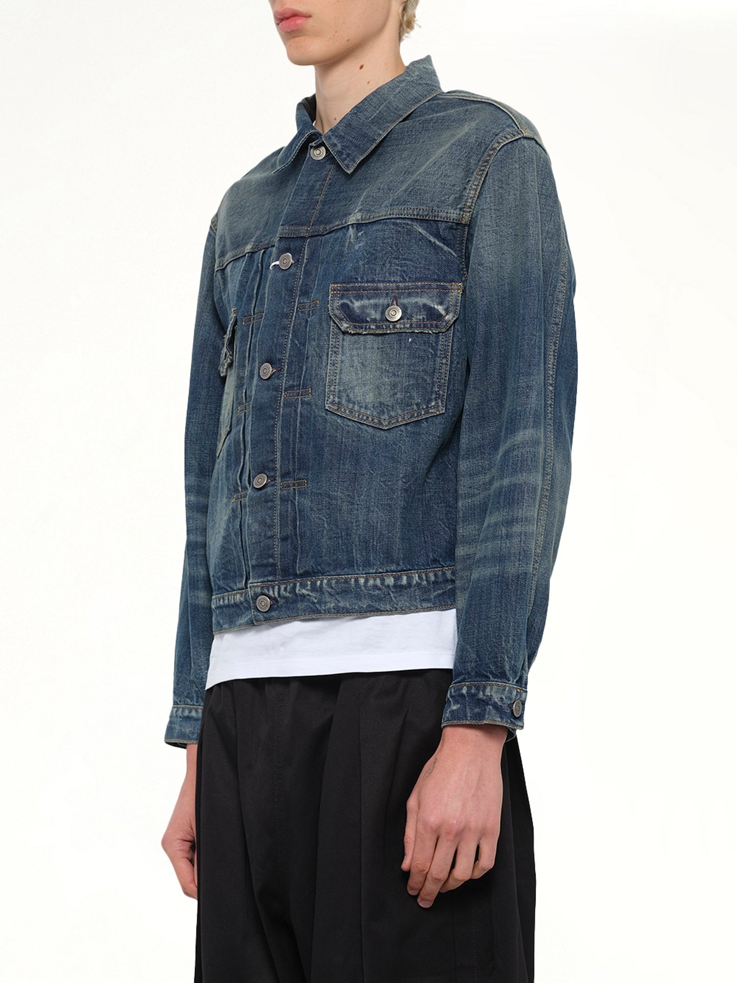 Denim Jacket in Blue Wash