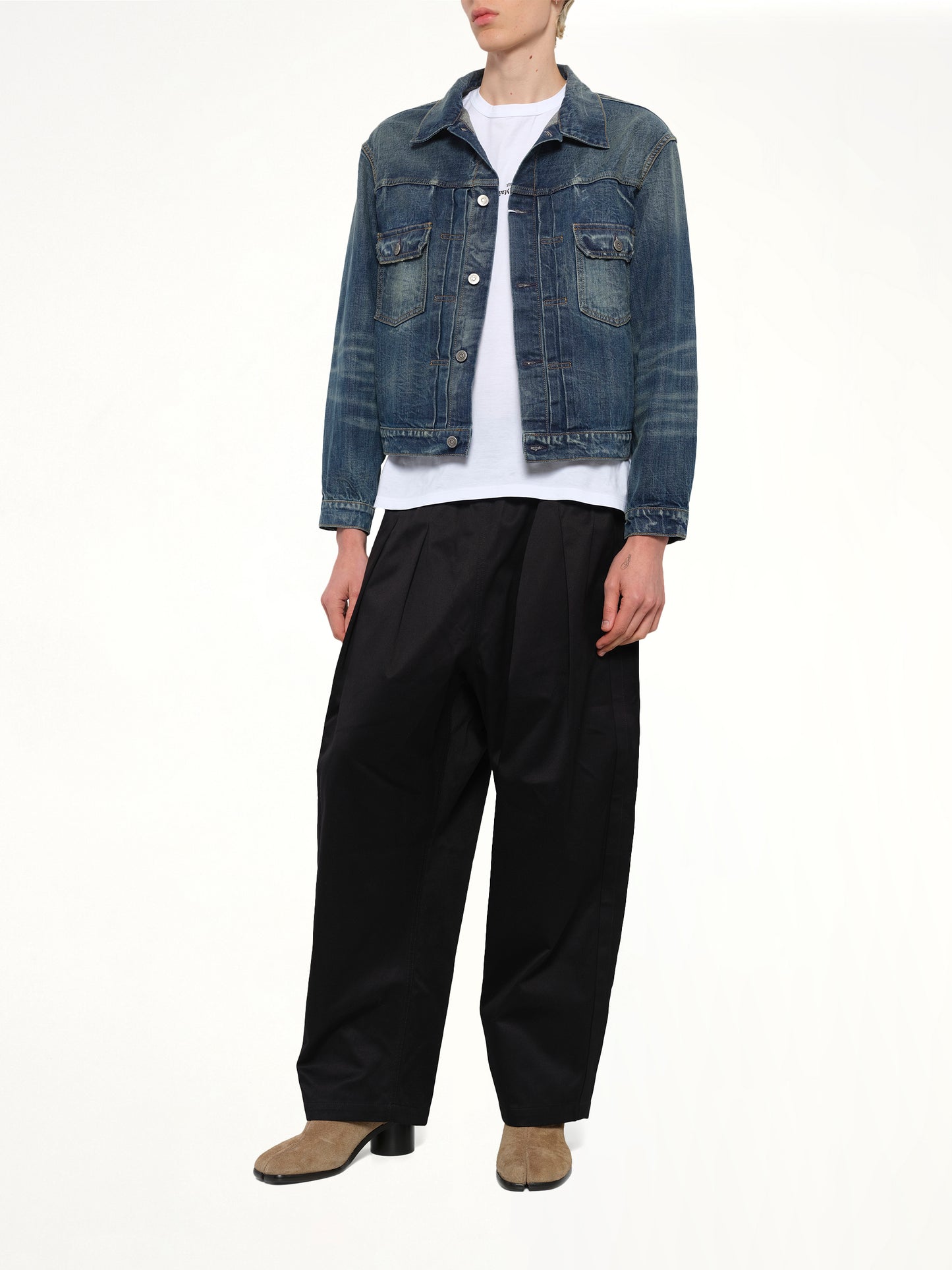 Denim Jacket in Blue Wash