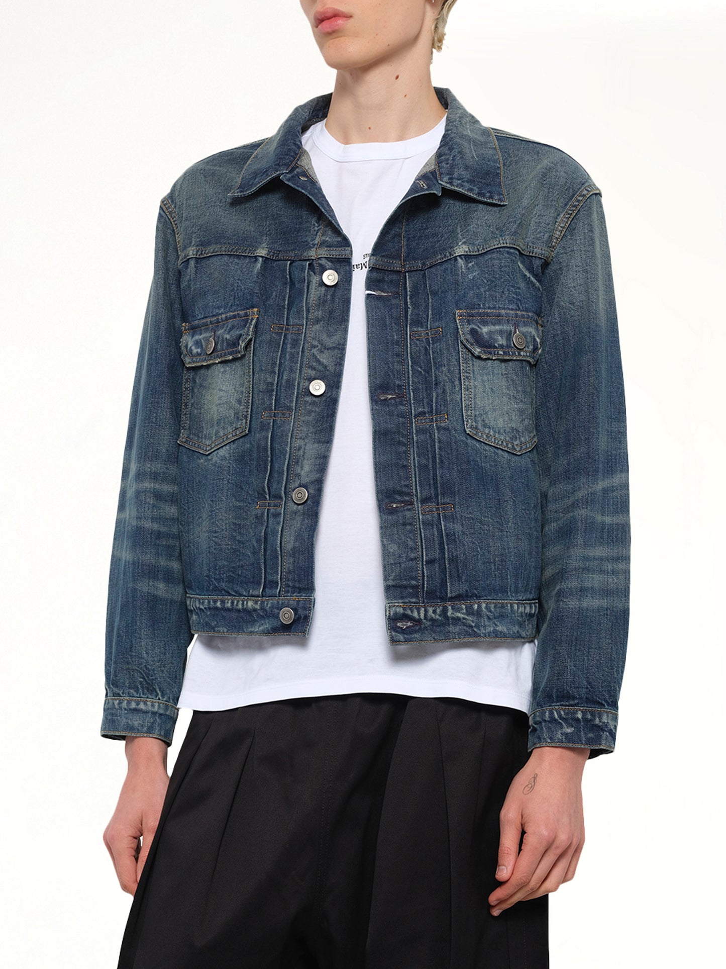 Denim Jacket in Blue Wash