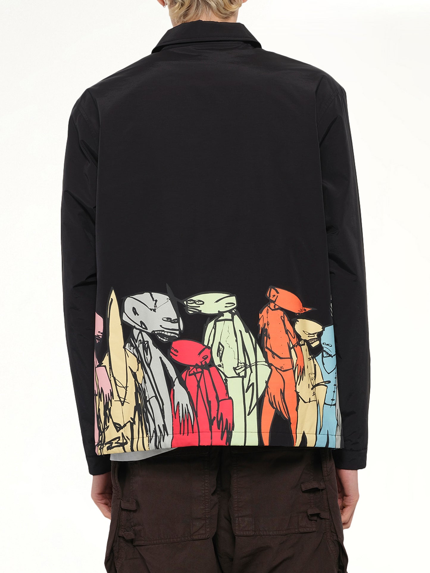 Kenzo x Futura 2000 Padded Coach Jacket in Black