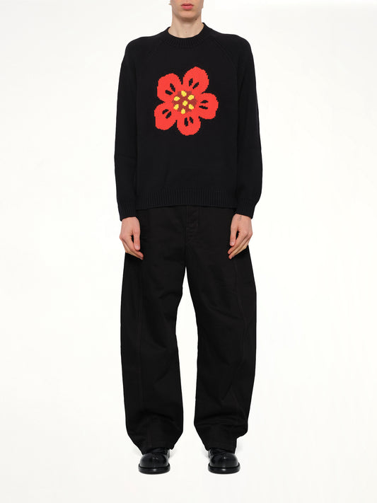 KENZO Boke Flower Jumper in Black