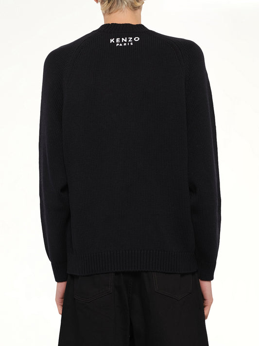 KENZO Boke Flower Jumper in Black