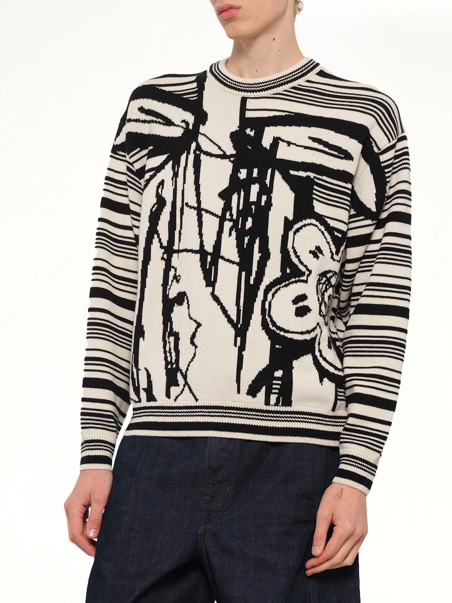 Kenzo x Futura 2000 Sweater in Off White