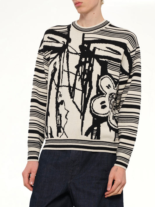 Kenzo x Futura 2000 Sweater in Off White