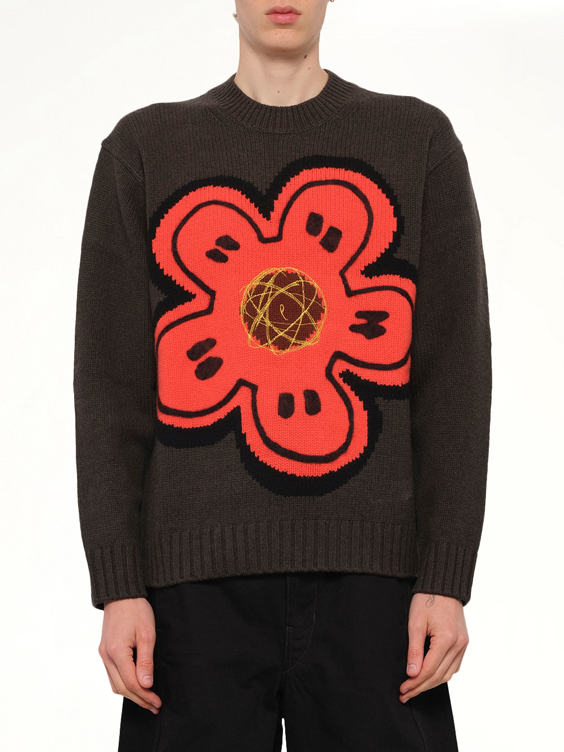 Rws Kenzo Futura Jumper in Khaki