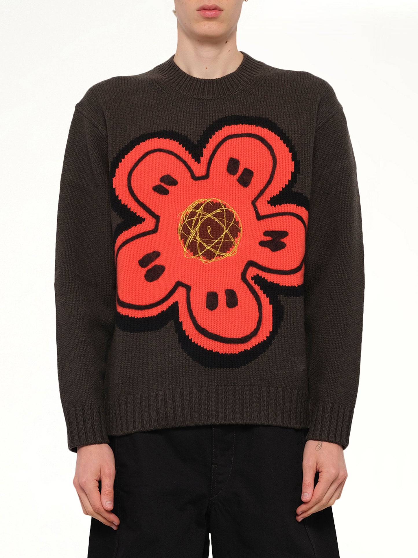 Rws Kenzo Futura Jumper in Khaki
