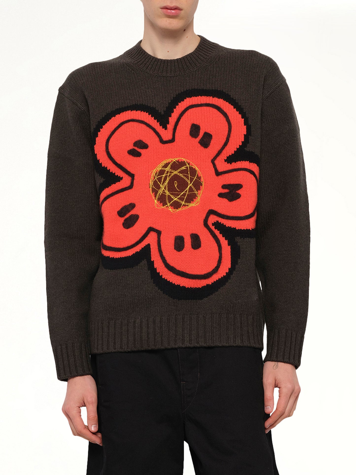 Rws Kenzo Futura Jumper in Khaki