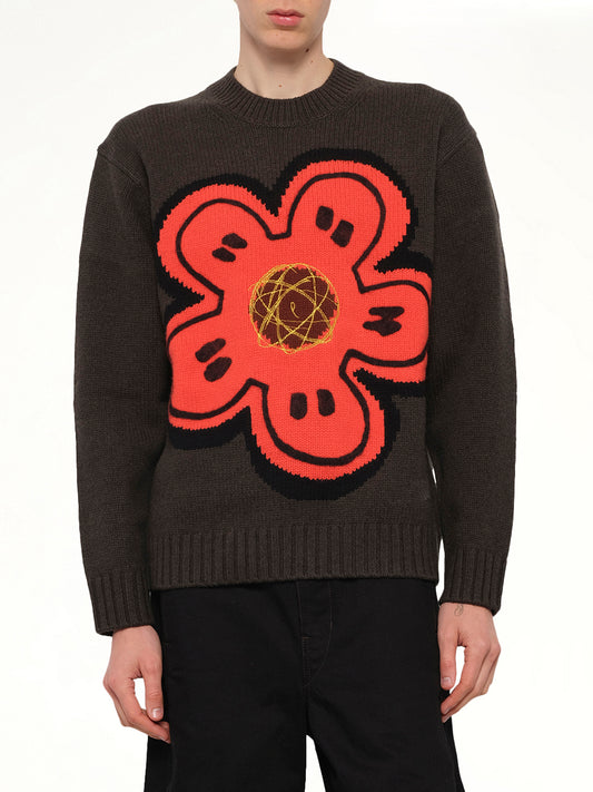 Rws Kenzo Futura Jumper in Khaki